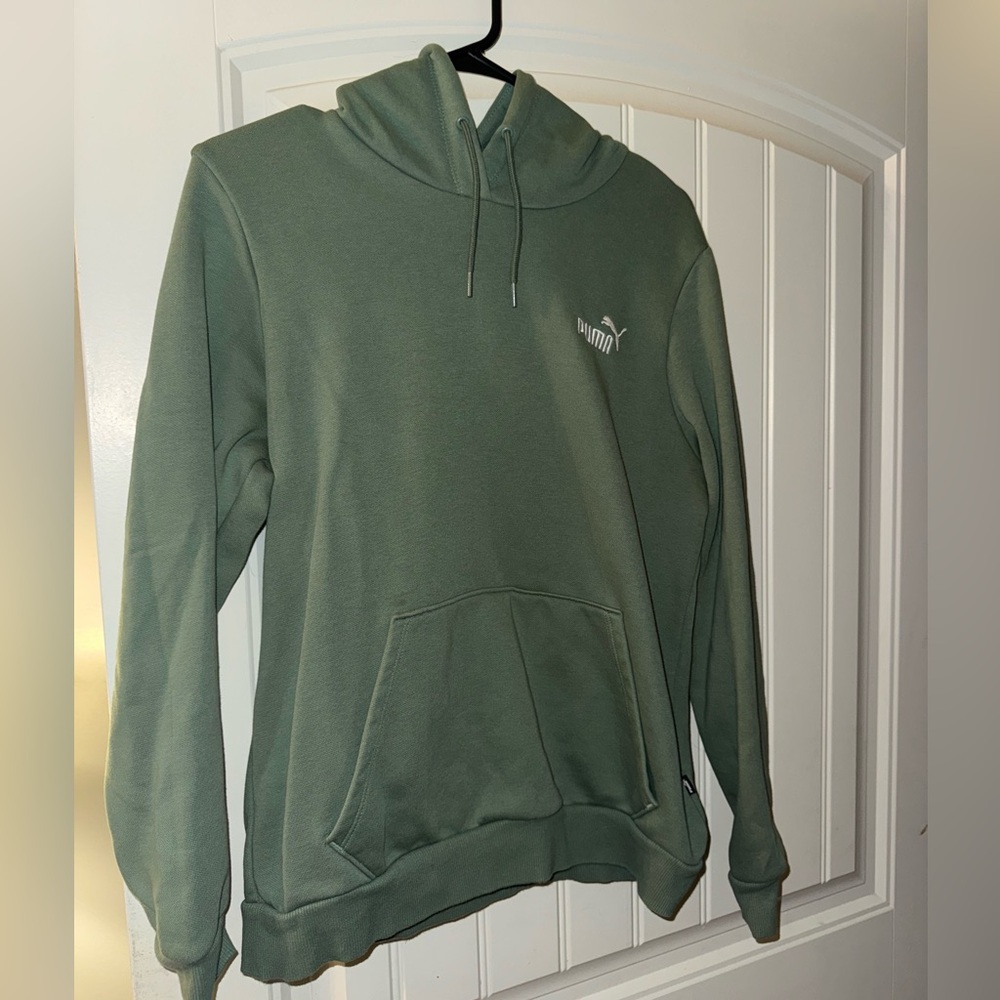 Green Puma Hoodie